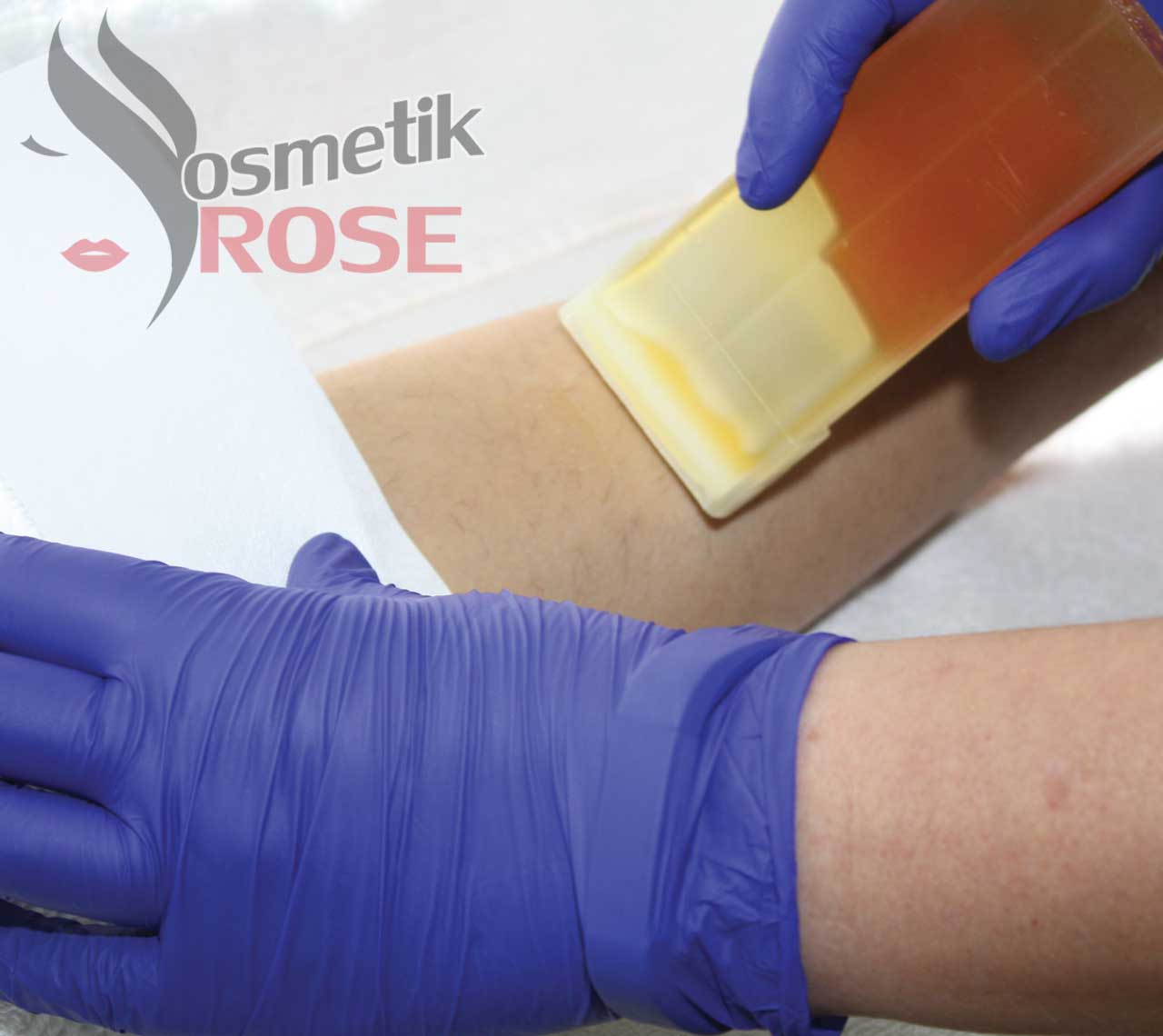 Haarentfernung mit Wachs